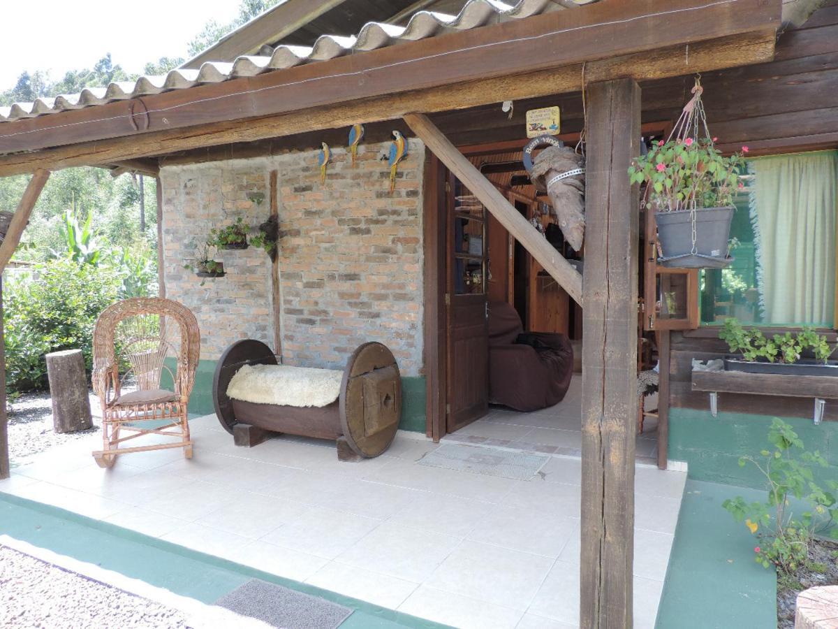 Casa Aconchegante Em Urubici Villa Esterno foto