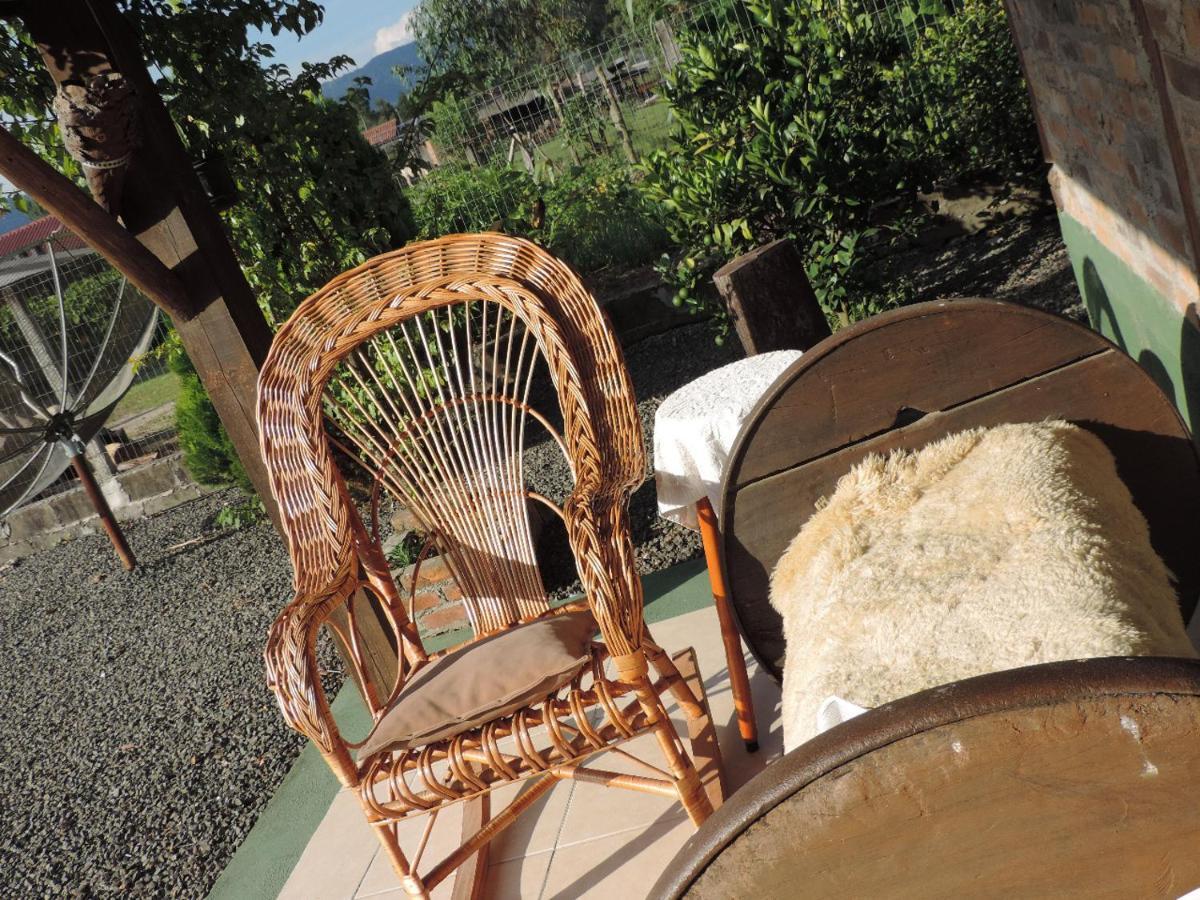Casa Aconchegante Em Urubici Villa Esterno foto